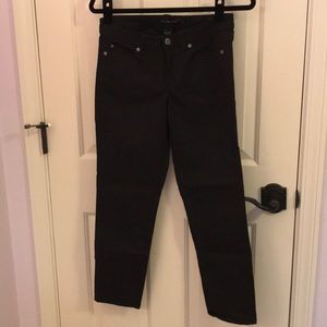 Calvin Klein Jeans Black Skinny Crop Pants. (4)